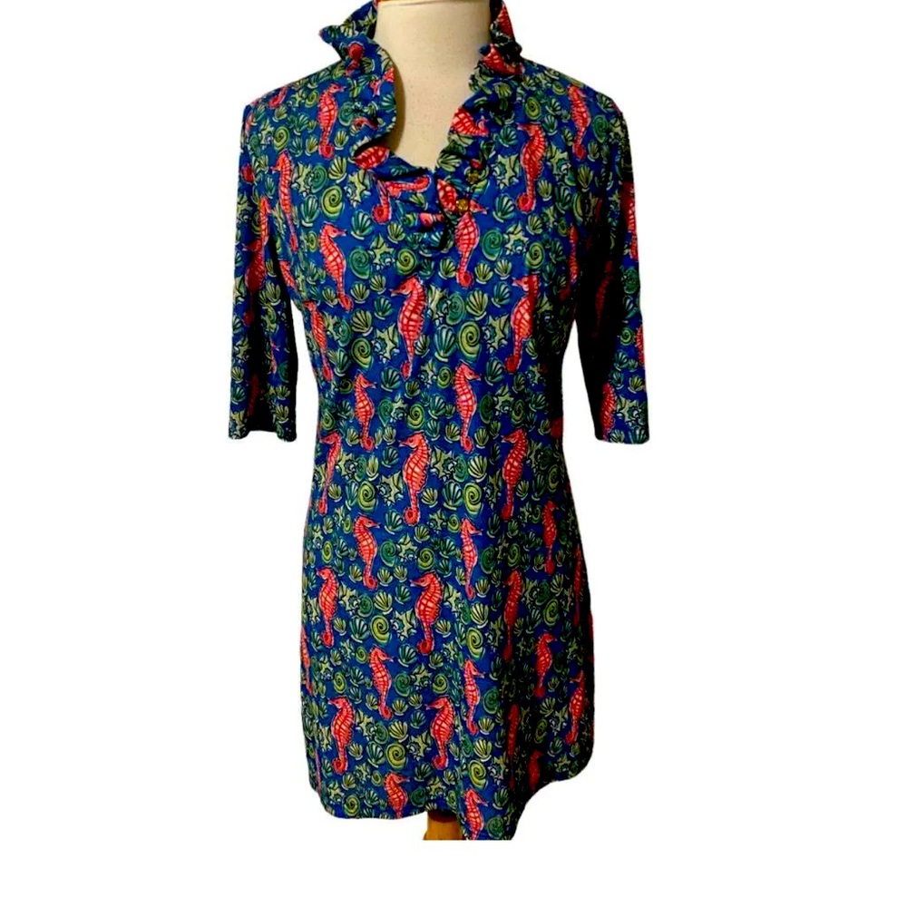 Simply Southern Seahorse Dress New without tags